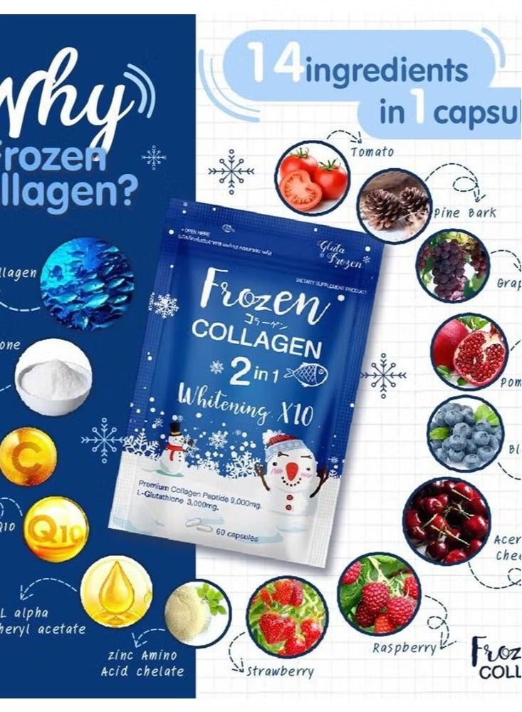 Frozen Collagen 2-in-1 Whitening X10 Glutathione - Image 3