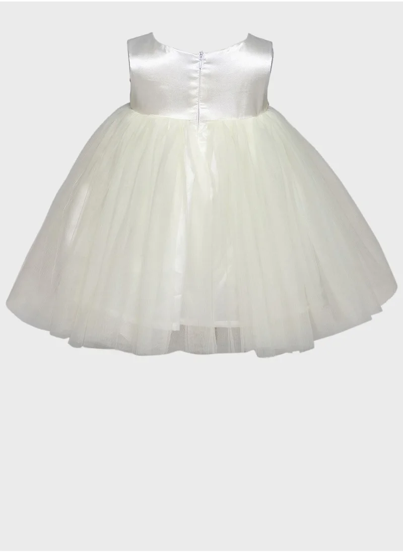 Many Frocks & Kids Brocade Embellished Midi Dress