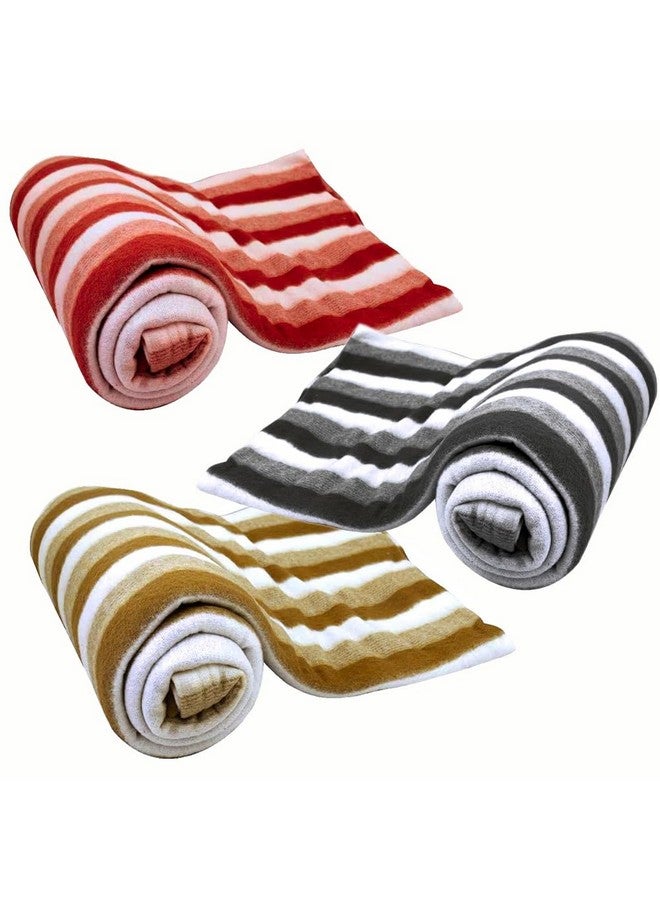 Status Contract All Season Multipurpose Single Bed Polar Fleece Blanket/Summer AC Blanket (Pack of 3) - Image 1