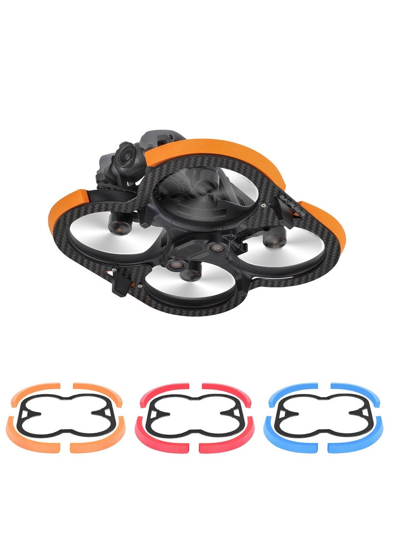 SYOSI - حلقة حماية من الصدمات لـ DJI Avata Propeller Guard، EVA مضاد للسقوط والخدش، متين، غطاء حماية مضاد للتصادم، مجموعة حلقات عازلة للطائرات بدون طيار، واقيات الصدمات لـ DJI Avata - Image 1