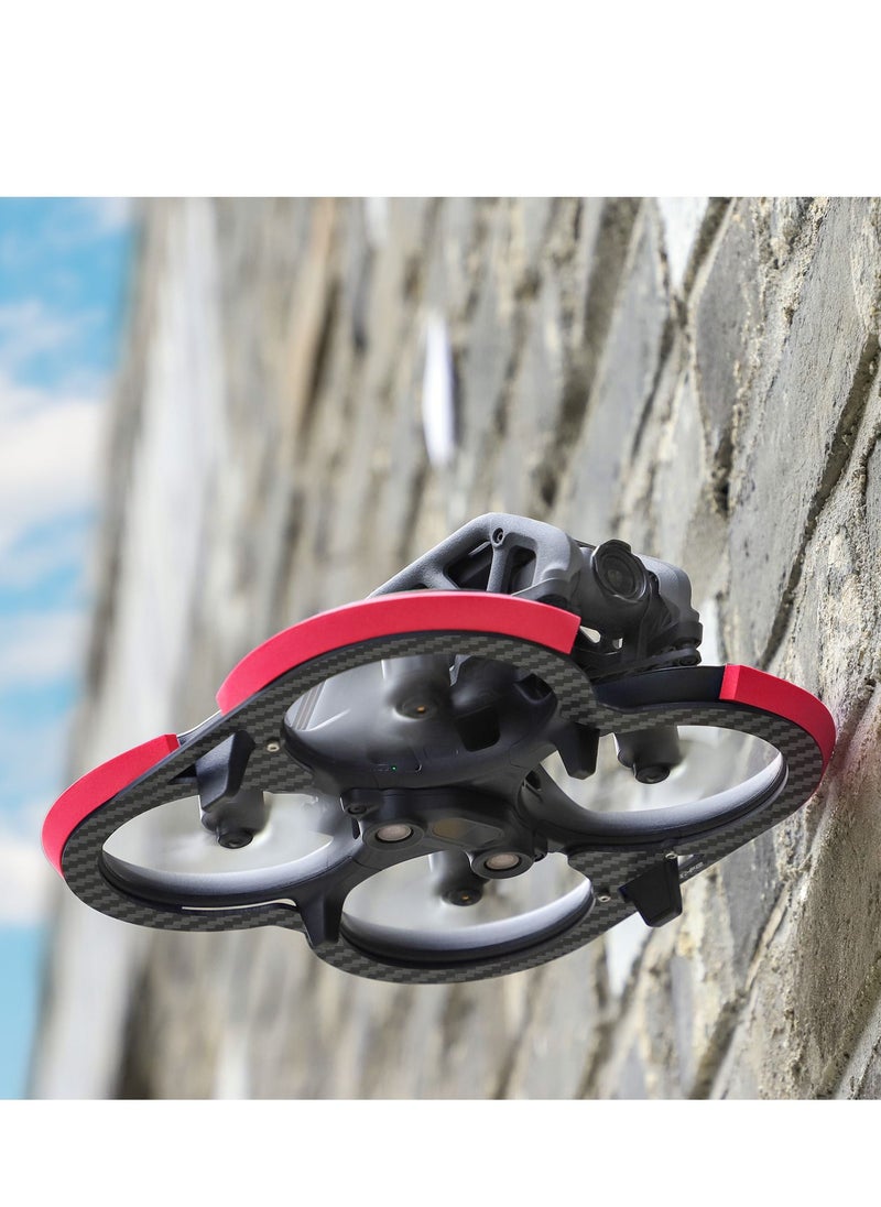 SYOSI - حلقة حماية من الصدمات لـ DJI Avata Propeller Guard، EVA مضاد للسقوط والخدش، متين، غطاء حماية مضاد للتصادم، مجموعة حلقات عازلة للطائرات بدون طيار، واقيات الصدمات لـ DJI Avata - Image 1
