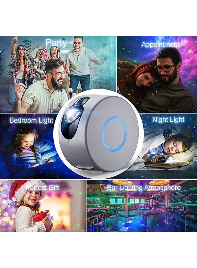 Halamodo Starry Night Light Projector ,Romantic Remote Control Galaxy Lamp, Fits for Kids  Adults Bedroom Decoration, Party,3 Modes - Image 4