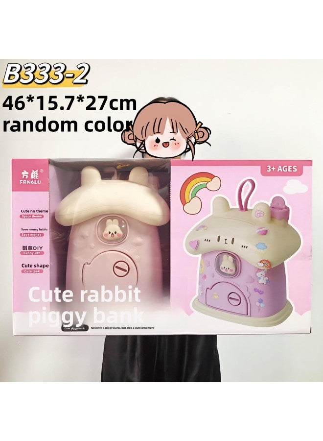 Educational Institution Toy Piggy Bank Storage Backpack Piggy Bank Suit 39 Mode Stall Children Gift Toys-Color:Frog Backpack Piggy Bank - Image 2