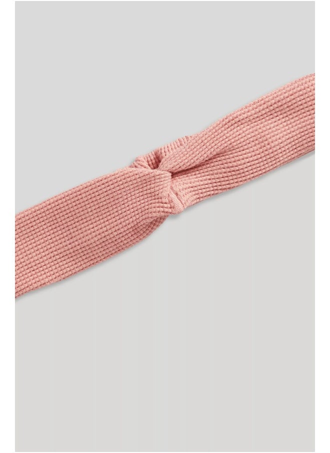 mothercare - Pink Waffle Headbands - 2 Pack - Image 1