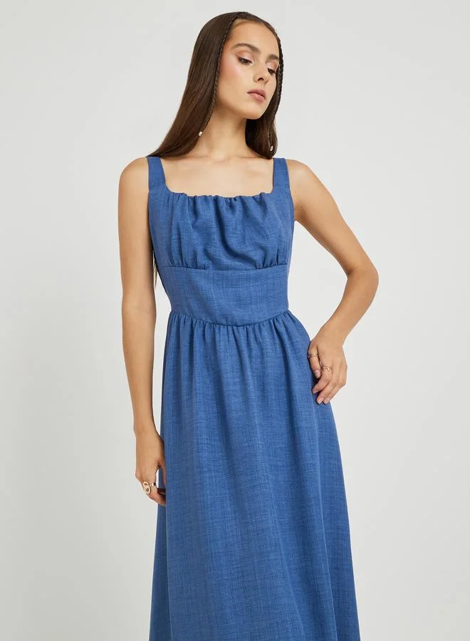 تايك تو Empire Waist Midi Dress