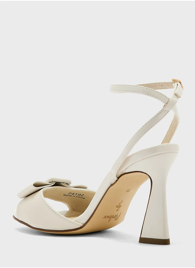 منبور Ankle Straps High Heel Sandals