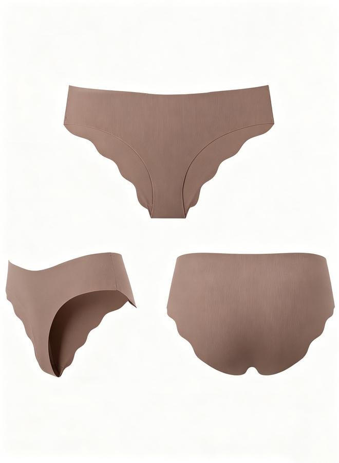 Take Two Coffee Brown Seamless Brief - Image 5