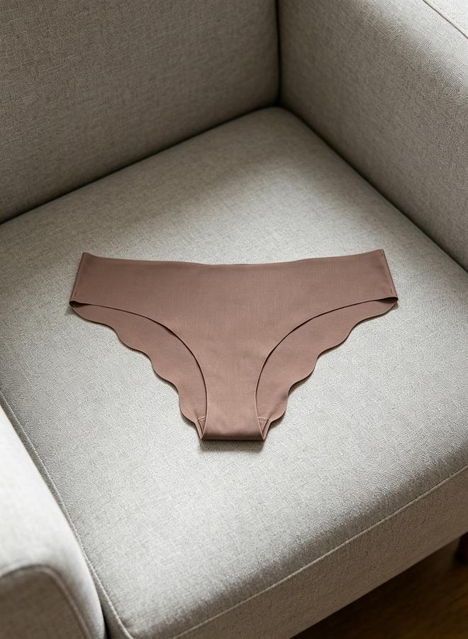 Take Two Coffee Brown Seamless Brief - Image 4