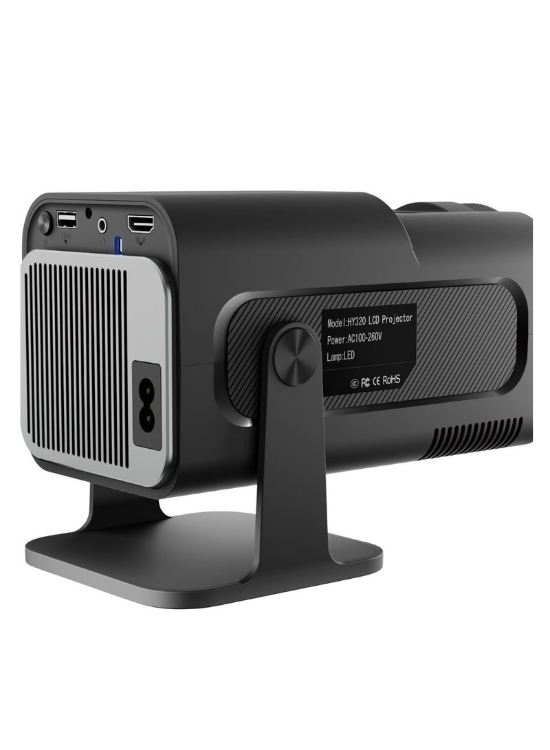 4K Native 1080P Android 11 Projector 390ANSI HY320 Dual Wifi6 BT5.0 Cinema Outdoor Portable Projetor Upgrated HY300  - Image 3