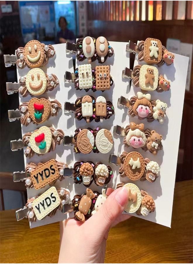 Generic - DIY Beige Animal Resin Accessories Handmade Hair Accessories Set Kit - Image 1