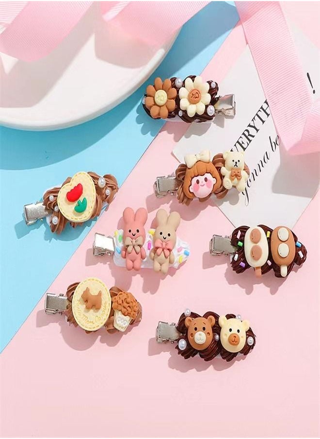 Generic - DIY Beige Animal Resin Accessories Handmade Hair Accessories Set Kit - Image 1