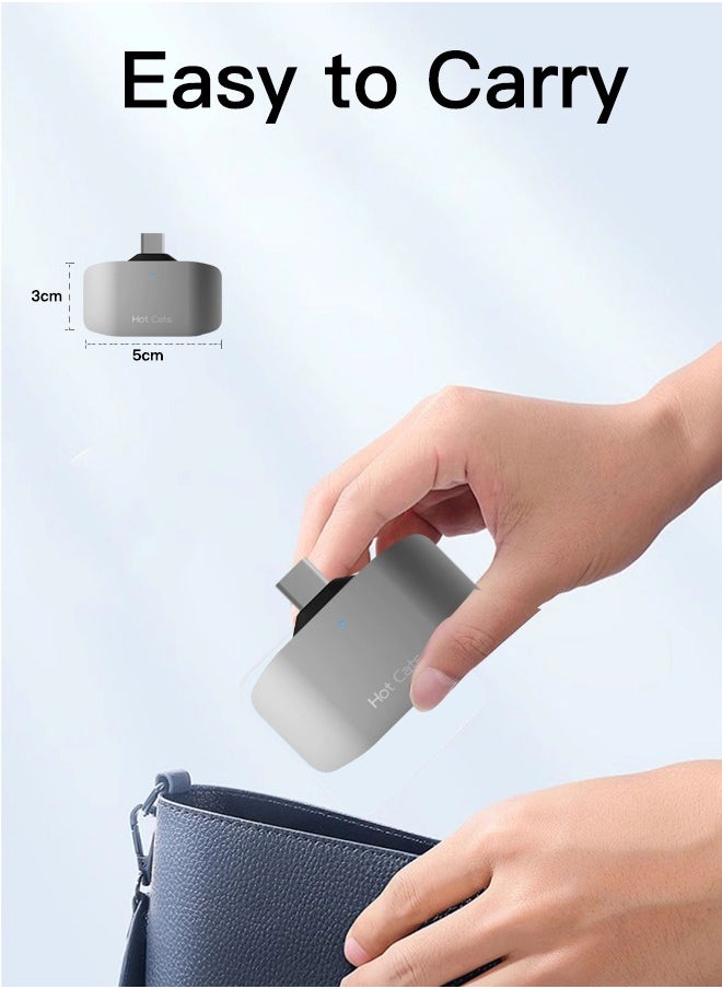 ماركة غير محددة - قارئ بطاقة SD لهاتف iPhone 15 و16، هاتف ذكي مزود بواجهة USB-C، يدعم بطاقات SD وTF وMicro SD، فضي - Image 1