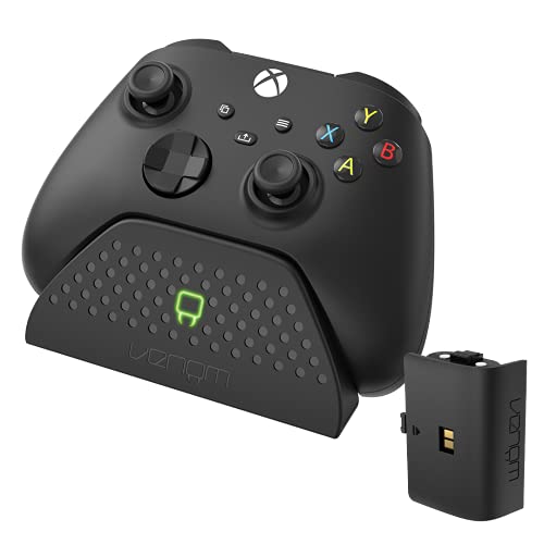 Venom Charging Dock with Rechargeable Battery Pack Black Xbox Series X SXbox One - Image 1