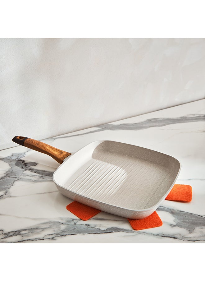 Home Box La Natura Forged Induction Grill Pan with Trivet 48.5 x 7.5 x 28 cm  - Image 1