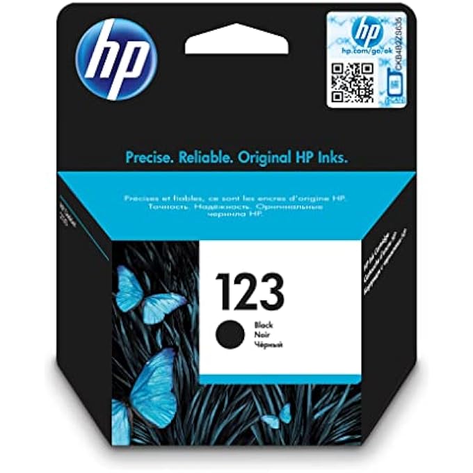 HEWLETT PACKARD طقم خراطيش حبر 123، أسود - F6V17AE & ثلاثي الألوان - F6V16AE - عبوة من 2 قطعة - Image 1
