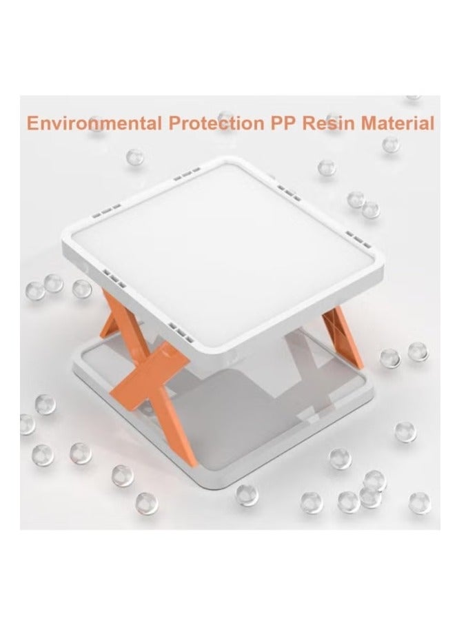 ARNOTEC رف أحذية عمودي 9 طبقات، منظم تخزين أحذية قابل للطي موفر للمساحة لمدخل المنزل، خزانة، غرفة نوم - خفيف الوزن، مستقر، صديق للبيئة، تصميم قابل للتكديس بحرية للمساحات الصغيرة - Image 4