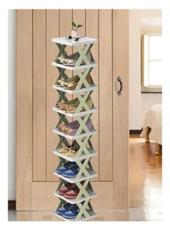 ARNOTEC 9 Layer Shoe Rack Organizer,Detachable, Space Saving, PP Material, Easy Assembly, Large Capacity, Versatile Storage  - Image 4