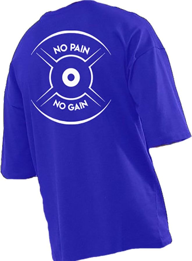 Genérico Men's Oversize T-shirt - No Pain No Gain Printed for exercise, gym and bodybuilding 4 - Image 5