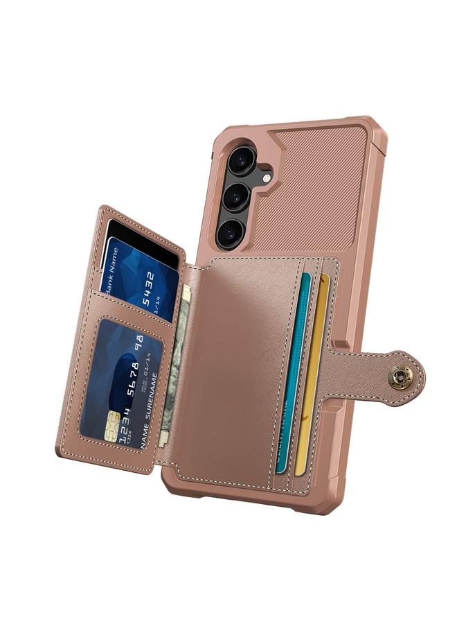S-TOP Case For Samsung Galaxy A55 5G Magnetic Wallet Card Bag Leather Phone Case - Image 3