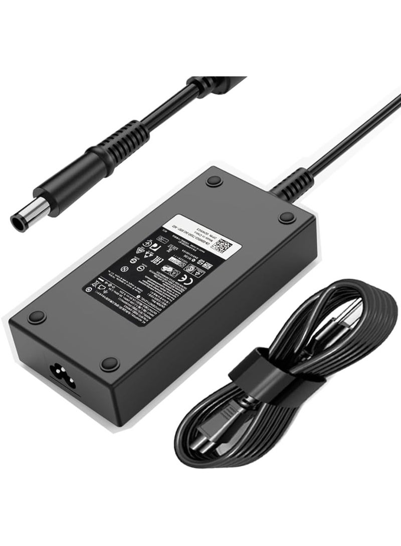 Terabyte 180W Laptop Charger fit for Dell G7 15 17 7588 7590 7790 G5 15 5515 5587 5590 G3 15 3579 17 3779 Precision 7670 7770 7510 7520 7530 7540 7550 19.5V 9.23A 7.4mm AC Adapter Power Cord - Image 1