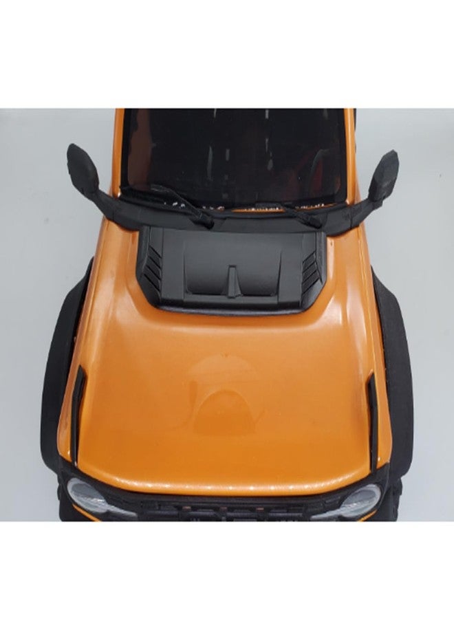XinGeeek RC Hood Grille Decorative Protection Cover for Traxxas TRX4 Bronco 1/10 RC Car - Image 3
