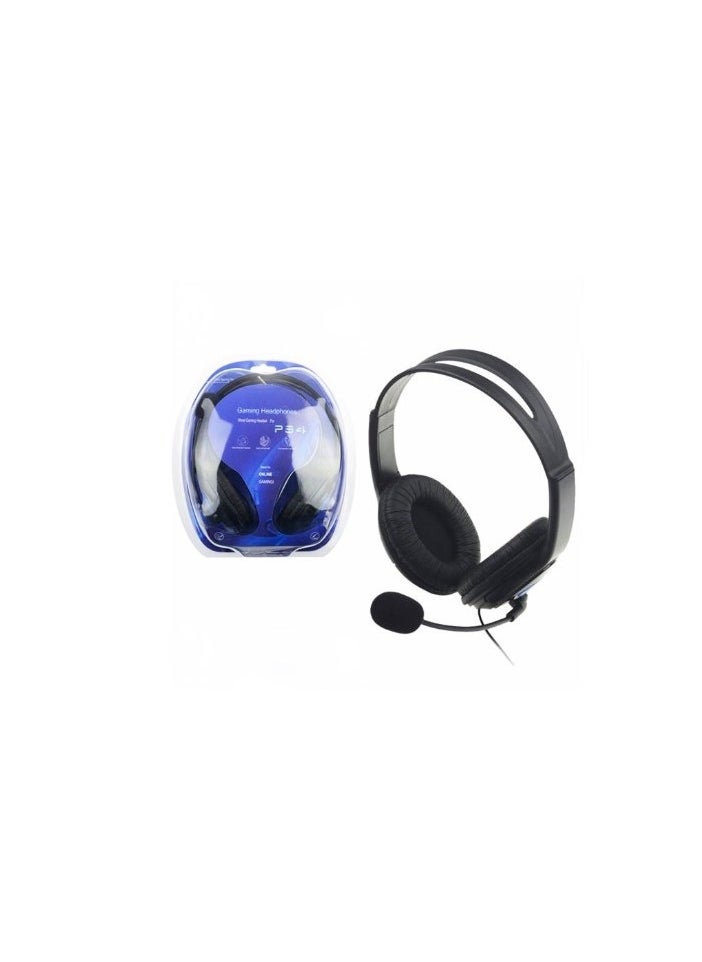 Generic Wired Stereo Gaming Heaphones for P4 Online Gaming  - Image 1