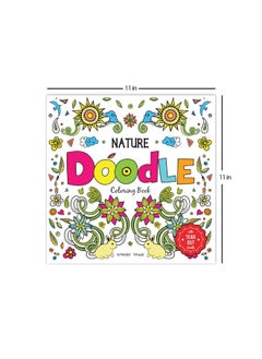 Nature Doodle Coloring Book : Tear Out Sheets Coloring Book for Children  - Image 1