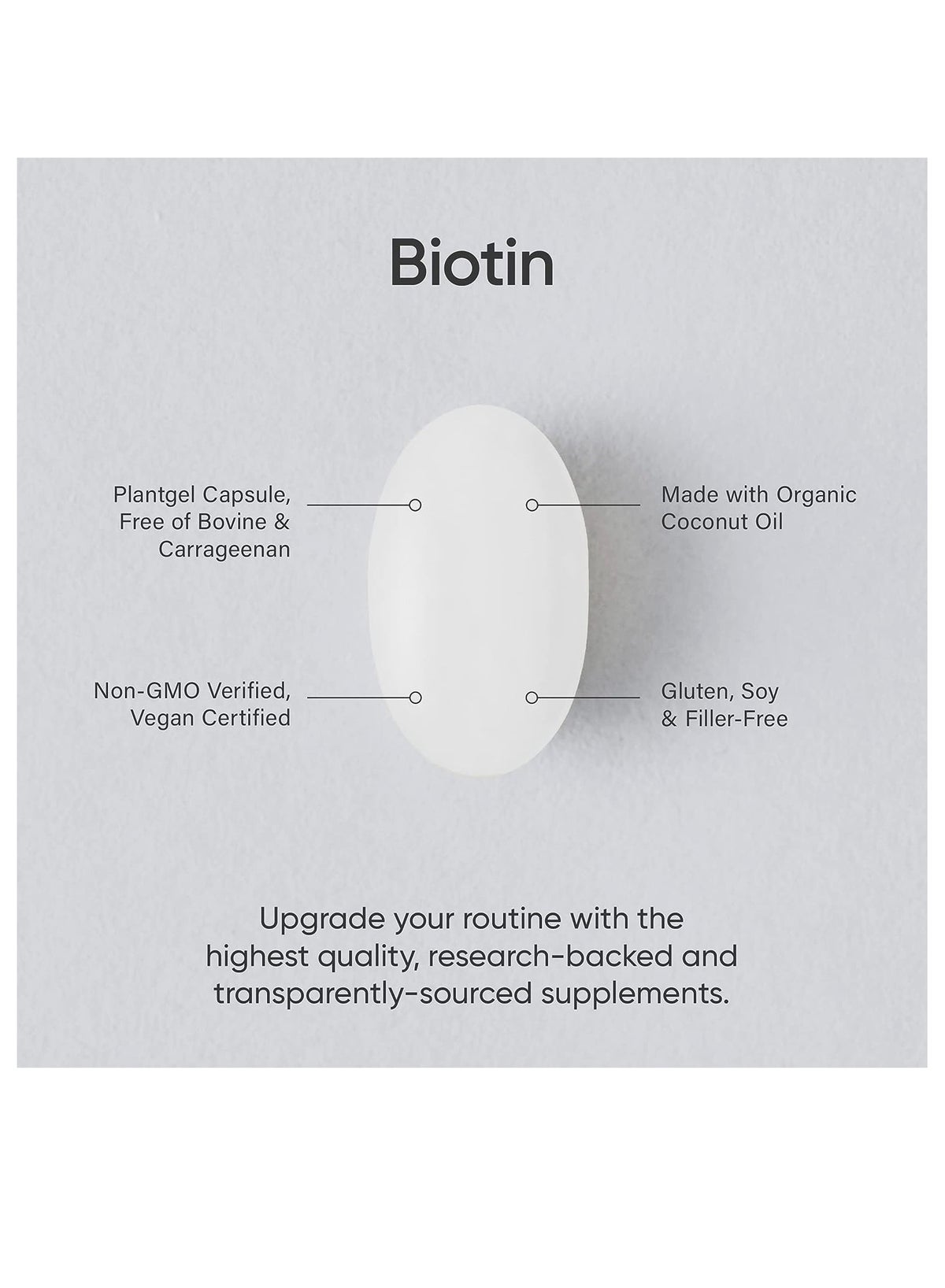 Sports Research Biotin Veggie Softgels 5000mcg 120'S