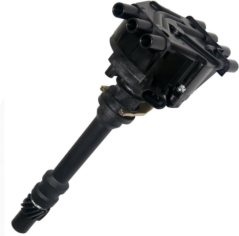 MAS Ignition Distributor w/Cap & Rotor Compatible with Chevy GMC Pickup Truck 4.3L V6 Vortec Replacement for 12598210 1103417 1104078 1103976 - Image 1