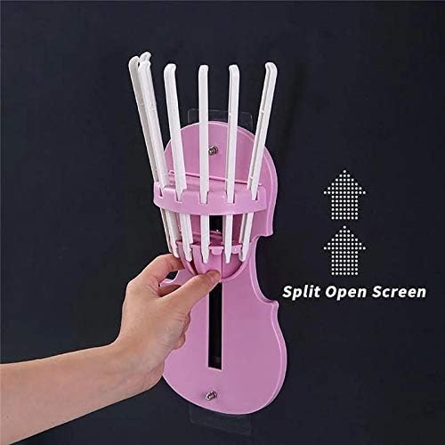 HOMSLECTO Kitchen Wall Hand Cloth Towel Hanger WallMounted with Self Adhesive Tape 7 in 1 Pull Type Hangers - Image 3