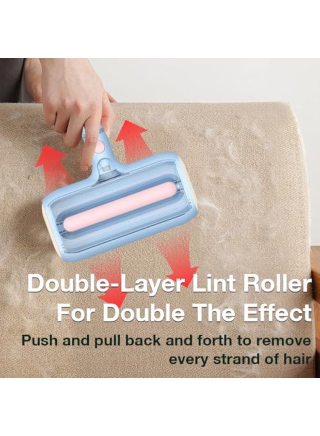 YelaJoy Pet Hair Removal Tool: New Upgraded Pet Hair Remover with Fur Bin-Reusable Lint Roller for Pet Hair-Cat and Dog Hair Remover for Couch, Furniture, Carpet, Clothes, Car Seat - Essential for Pet Owners - Image 4