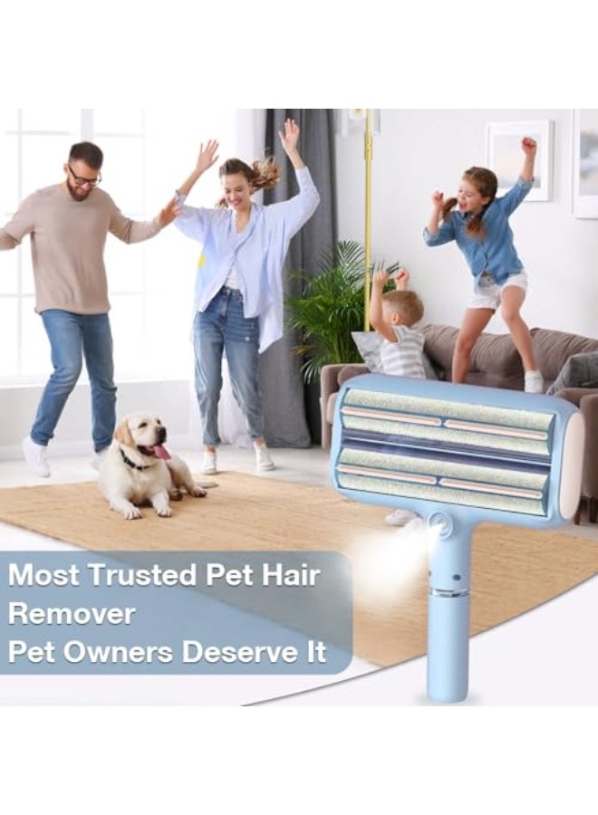 YelaJoy Pet Hair Removal Tool: New Upgraded Pet Hair Remover with Fur Bin-Reusable Lint Roller for Pet Hair-Cat and Dog Hair Remover for Couch, Furniture, Carpet, Clothes, Car Seat - Essential for Pet Owners - Image 2