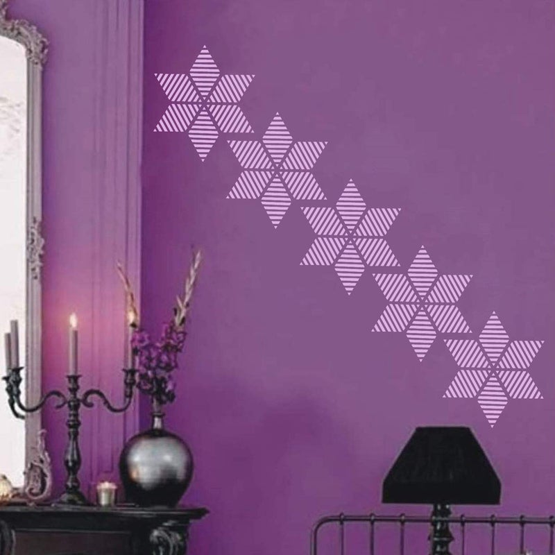 Berger Paints Silk Designzz Origami Stencil 7.87 x 7.87 inches (Pack of 1) - Image 5