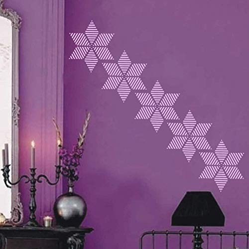 Berger Paints Silk Designzz Origami Stencil 7.87 x 7.87 inches (Pack of 1) - Image 1