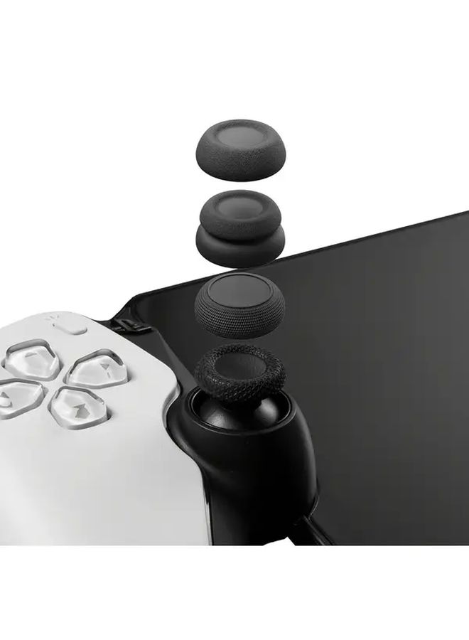 Black Rubber Thumb Grips For Xbox One Controller 6PCS Textured Ergonomic Joystick Covers - Image 3