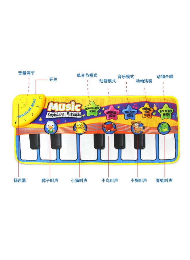 Coolplay Children's Pedal Music Blanket Baby Educational Early Education Animal Piano Blanket Game Mat Toy Crawling Mat - Image 3
