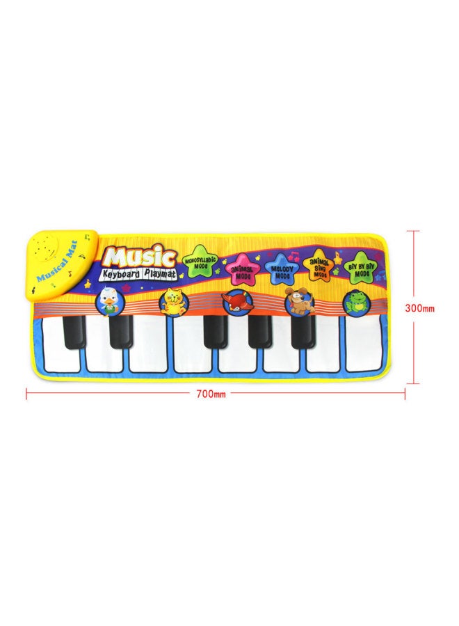 Coolplay Children's Pedal Music Blanket Baby Educational Early Education Animal Piano Blanket Game Mat Toy Crawling Mat - Image 2