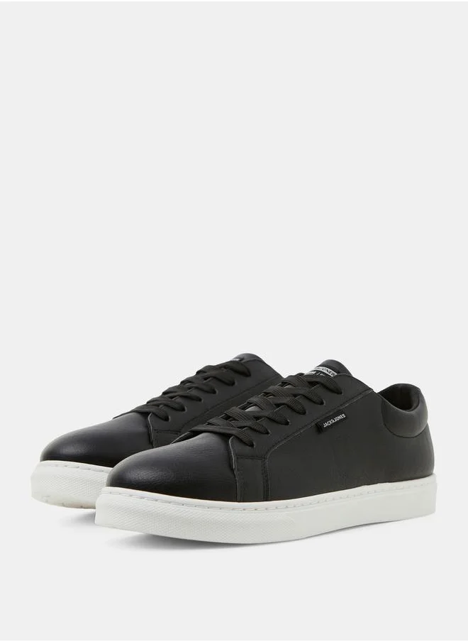 جاك اند جونز Faux Leather Coated Trainer