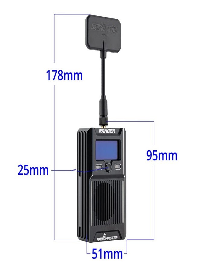 Radiomaster Ranger 2.4GHz ELRS Module OLED Display Built in Accelerometer - Image 3