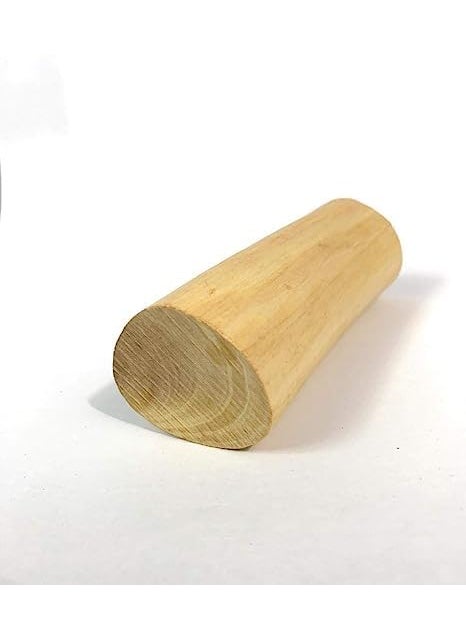 MAMTA HANDICRAFTS Orignal Natural Sandalwood Chandan Rubbing Stone chakla Pata with White Chandan Stick for Pooja patha Tilak Havan face 1 Board with 1 Stick  - Image 4
