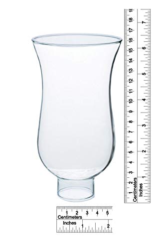 B&P Lamp® 1 5/8" X 6 1/2" Clear Hurricane Shade - Image 3