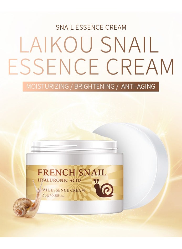 Laikou - Vitamin C Face Cream, Fast Absorption Face Repairing Face Cream, Anti Aging And Collagen Moisturizer Face Lotion, Whitening And Brightening Face Cream For Face & Body Gel, (25g Vitamin C Cream) - Image 1