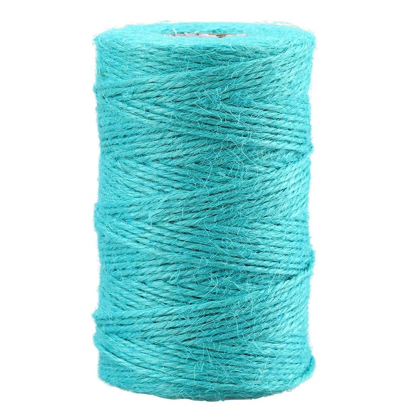KINGLAKE Natural Jute Twine  328 Feet Durable Packing String Mint
