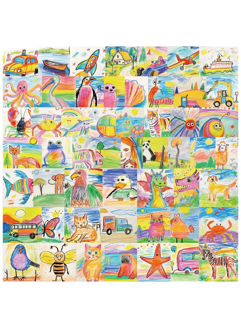 قوس قزح أورينبو مجموعة ملصقات الرسم المكونة من 54 قطعة مناسبة لأجهزة الكمبيوتر المحمول وحافظة السفر والدفتر والهاتف والسيارة ودفتر القصاصات وزجاجة الماء والدراجات وملصقات الجرافيتي للأطفال والمراهقين والبالغين كهدية - Image 1