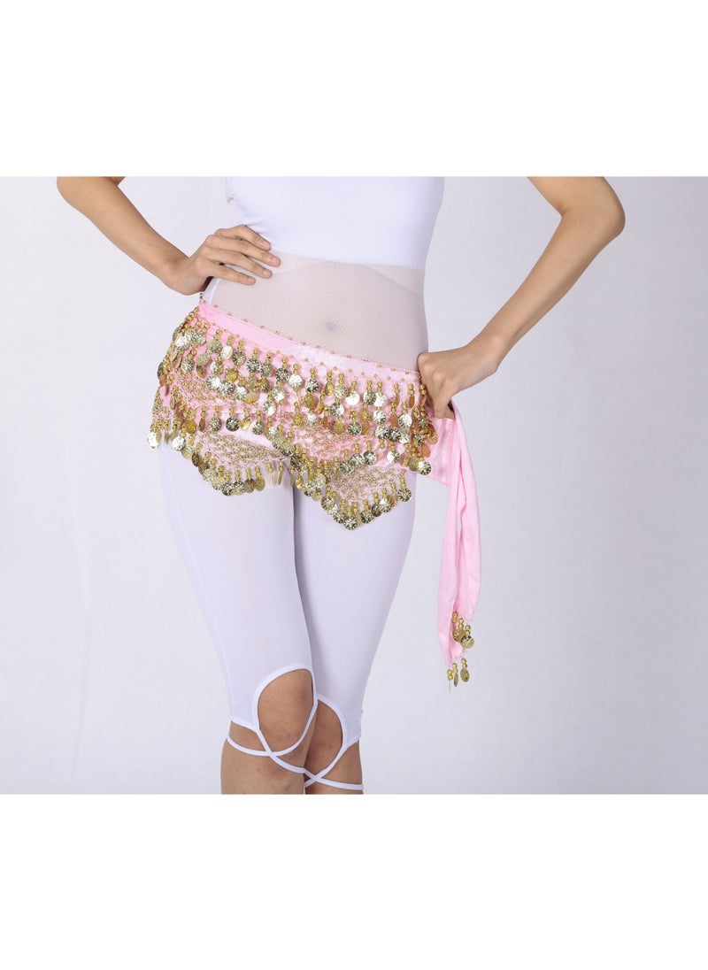 Loquat - Belly Dance Waist Chain Pink - Image 1