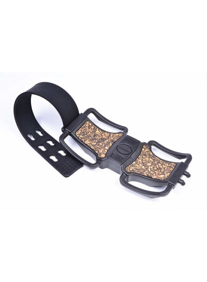 Hammers Lightweight Universal Steady Range Finding Binocular Tripod Adapter Cradle Tray Mount w/ 1/4-20 Camera Thread and Rubber Tie-Down Band Strip for Bird Watching Binocular Window Mount - Image 2