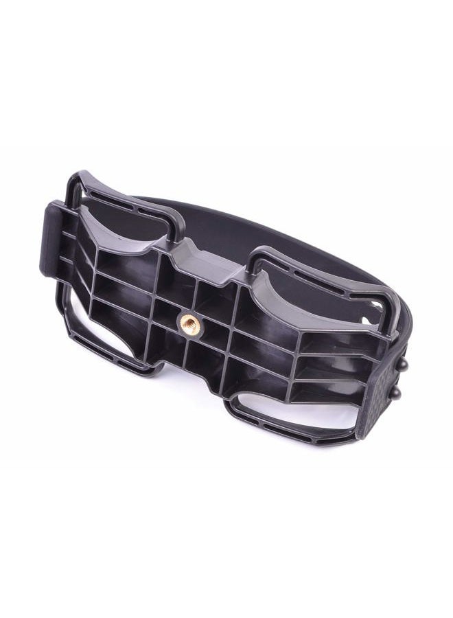 Hammers Lightweight Universal Steady Range Finding Binocular Tripod Adapter Cradle Tray Mount w/ 1/4-20 Camera Thread and Rubber Tie-Down Band Strip for Bird Watching Binocular Window Mount - Image 3