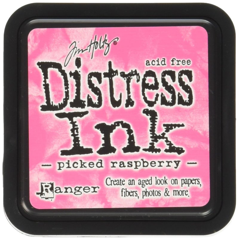 Ranger Tim Holtz Distress Ink Pad Picked Raspberry Multicolored