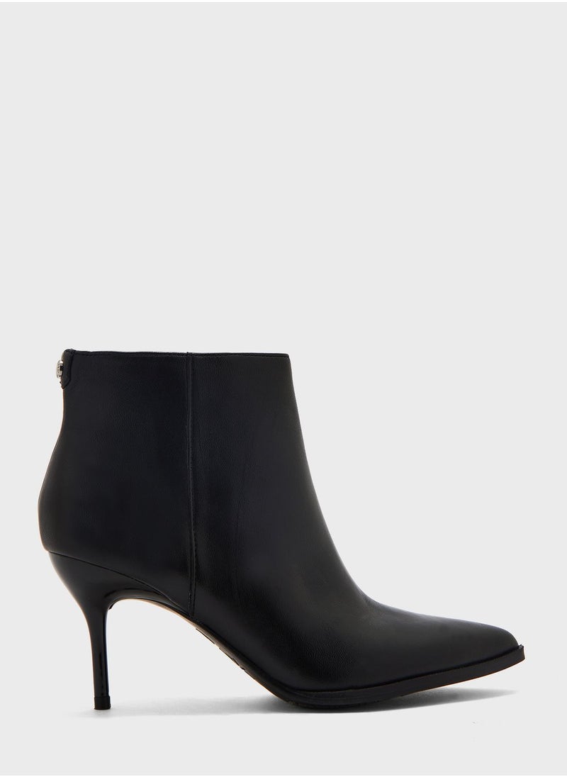 NINE WEST - Pointed Tow High Heel Ankle Boot - Image 1