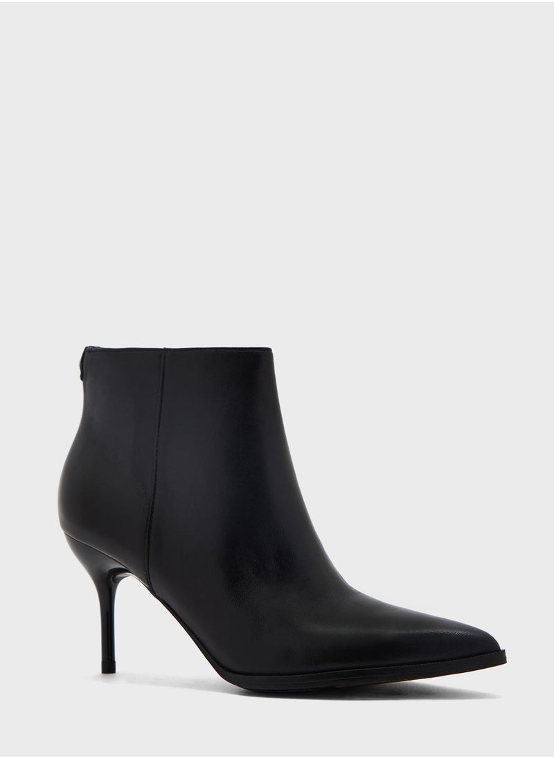 NINE WEST - Pointed Tow High Heel Ankle Boot - Image 1